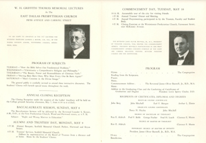 Original Faculty and First Students. Click for enlarged image.
